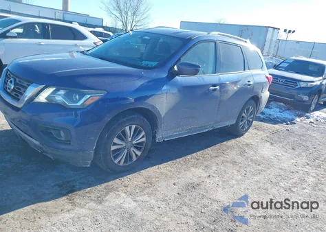 2019 Nissan Pathfinder Sv z USA, uszkodzony, nr VIN 5N1DR2MM4KC592029